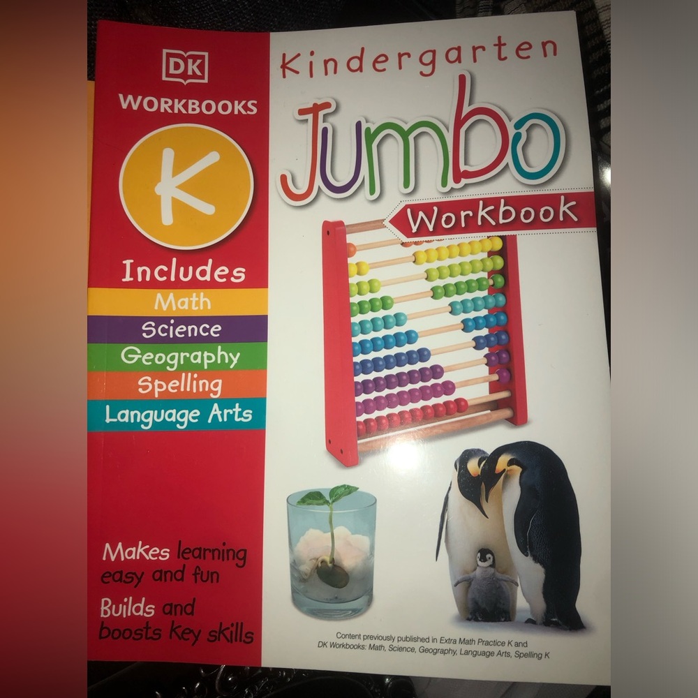 📚 Kindergarten Jumbo Workbook